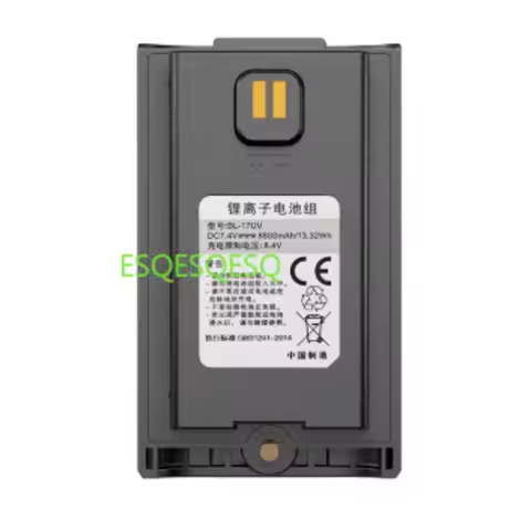 Walkie Talkie UV-17 Pro Li-ion Battery 3800mAh BL-17UV Battery Type C For Boafeng UV-17L UV-17PRO V1