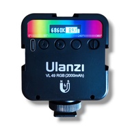 Ulanzi VL-49 RGB 2000mAh Rechargeable Mini RGB Light (Black)