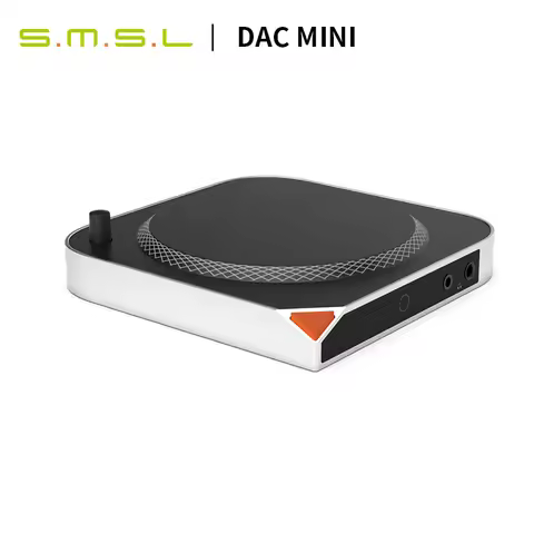 SMSL DAC MINI Audio DAC for Mac mini ES9039Q2M XU-316 DSD256 USB Coaxial Optical Output Auxiliary Po