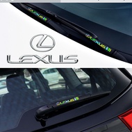 For Lexus Wipers Sticker CT ES IS GS LS LX RX UX NX CT200h es200 es300 is200 is250 is300 gs300 rx300 nx200