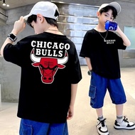 Chicago Bulls Children's Clothes Chicago Bulls T-shirts Children's Tops Boys' Tops UNISEX Chicago Bu