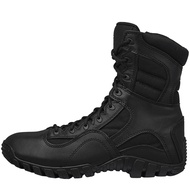 Tactical Research Khyber TR960Z 8" Lightweight Black Tactical Boots for Men with Zipper - Designed f