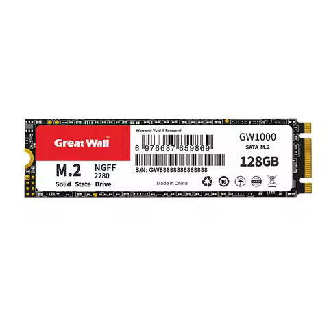 Great Wall M.2 SSD NGFF 128GB 256GB 512GB 1TB 2TB M2 SATA SSD 2280 SATA3 6GB Internal Solid State Dr