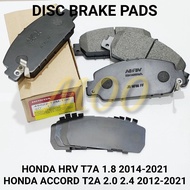 DISC BRAKE PADS 45022-T2M-T00 HRV T7A ACCORD T2A 2.0 2.4