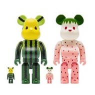 Image.台中逢甲店 BE@RBRICK BEARBRICK 400%100% 庫柏力克熊 CLOT 西瓜草莓二代