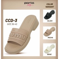 PORTO LADY CCD-1 | CCD-2 | CCD-3 - Trendy Women's/Teenagers' Wedge Sandals