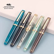Jinhao 82 Fountain Pen Transparency Plastic Spin Pen Popular EF F M NIB Business Office School Suppl