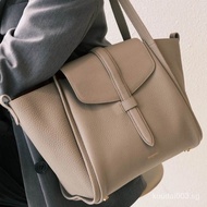 Songmont2023 Medium Songmont Basket Tote Bag Series Female Designer Large-Capacity Cowhide Portable Shoulder Bag C5SS