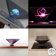 GS Smart Phone 3D Holographic Hologram Display Pyramid Projector Video