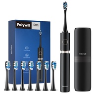 ＜913＞Fairywill P11 Sonic Whitening Electric Toothbrush Rechargeable USB Charger Ultra Powerful Water
