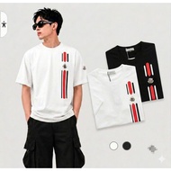 Men's 4-Way Cotton Straight T-shirt – [LITY] MON031 Comfortable Stretch, Basic Unisex T-shirt, Soft 