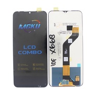 LAYAR LCD PICTURE SCREEN INFINIX X668 + TS_ BLACK IN5 HOT 12 PRO X668C X665 HOT 12I ITEL VISION 3 S6