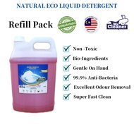 NATURAL ECO LIQUID LAUNDRY DETERGENT 10KG