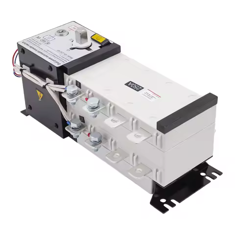 110V Dual Power Automatic Transfer Switch Dual Power Generator Changeover Switch Copper Contacts For