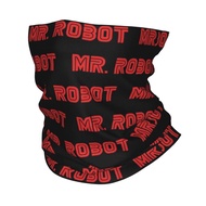 Custom Mr Robot Logo Winter Headband Neck Warmer Men Women Ski Camping Tube Scarf FSociety Hacker Fa