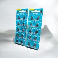 Original Battery 377 626 Ag4 LR66 Vinnic Watch Battery (Price Per Sheet)