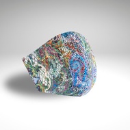 PSNY 撒馬爾罕蕾絲藍過濾口罩 RS01