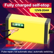 YOOGOO Charger Aki 6A 12V Mobil Carger Aki Mobil Casan Aki Alat Cas Aki Motor Carger Accu TRANSFORM 