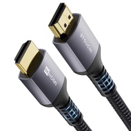 Stouchi HDMI 2.1 Cable 8K 1 m, Ultra HD 48 Gbit/s High Speed 8K60hz 4K120hz 144Hz 165Hz RTX 3080 DSC
