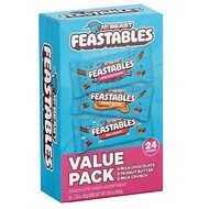 *減價**現貨**限時商品*Feastables Mr Beast Variety Pack Milk Chocolate Bars, 1.24 oz., 24 pk. 野獸先生朱古力 – 三款口味(