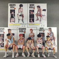 SLAM DUNK  男兒當入樽  湘北五虎 白衣折凳款