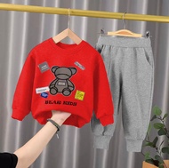 Setelan sweater anak baju anak celana anak laki laki dan perempuan baju kaos dan celana anak laki la