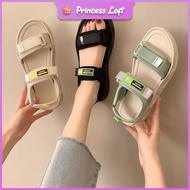 READY STOCK 👑 1216 FINNA Kasut Perempuan Fin Straps Women Sandals Fashionable Selipar Wanita Design 