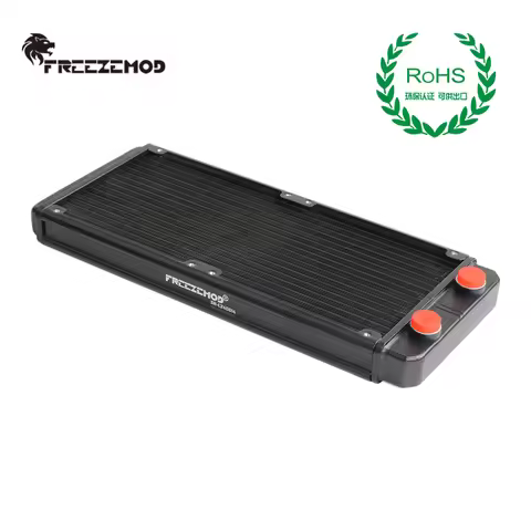 FREEZEMOD water cooling aluminum radiator beauty medical heat sink threaded port ROHS certification 
