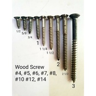 Woodscrew per Gross/144pcs #7 #8 #9 gross