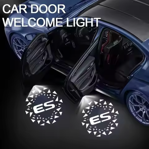 LED Car Logo Projector Lamp Door Welcome Ghost Shadow Light Accessories For Lexus ES 2006-2017 ES200