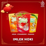 Halal SNACK Candy Fruit Candy Mix, Mango, Strawberry, Orange Candy Gummies (3 Pack) | Mango Jelly Candy, Strawberry, Orange, Fruit Mix, Fruit Plus