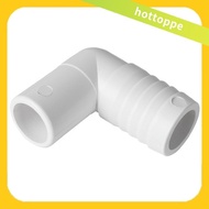 White Bilge Pump Small Drain Connector Water Tank Outlet Connector Hose Drain Connector Easy Install Easy to Use