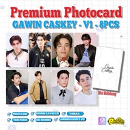 Gawin Caskey Photocard Set Actor Thailand 8PC Print 2 sides glossy lamination