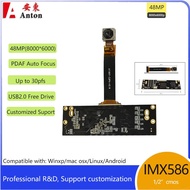 48MP HD IMX586 cmos Modul Kamera USB PDAF AF Autofokus Pantas 30fps Lightburn Webcam USB2.0 UVC Perc