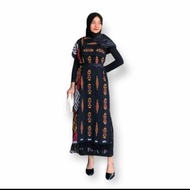 Dress Tenun Blanket Etnik Jepara Motif Nusantara kode 115