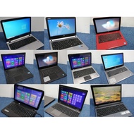 (Secondhand) Lelong price  MIX BRANDED LAPTOP
