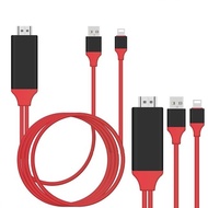 HDMI Lighting Cable Connecting to TV for Apple IP Tablet Apple Music Player