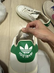 Adidas Rod Laver 綠色邊款波鞋