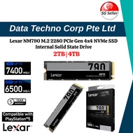 SG Local - Lexar NM790 1TB 2TB 4TB M.2 2280 PCIe Gen 4x4 NVMe SSD Internal Solid State Drive