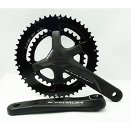 MICHE SYNTIUM HSP CRANKSET, 11 SPEED 170MM 36/52T WO BB BLACK