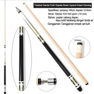 Stick Billiard Diamond/Cue Stick BIlliard Diamond 13mm Maple-Red stik billiar bilyar Merah Diamond S