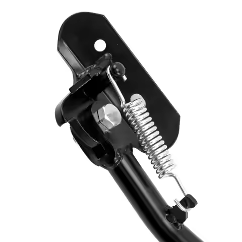 Motorbike Side Stand Black Metal Kickstand Repair Spare Part for Honda CT125 JA55 JA65 Straightforwa