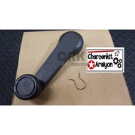 S.PRY Mirror Hand Crank Gray Color + Lock Clip MAZDA B2200 B2500 MAGNUM Drum THUNDER 8 Baht Each