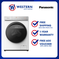 Panasonic NAS956FC1WP 9.5kg/6.0kg 3Di Inverter, Front Load Combo Washing Machine