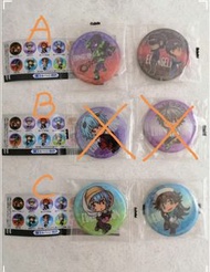 (C賞) (A或C套可選) 新世紀福音戰士/Evangelion Badge /EVA 一番賞襟章