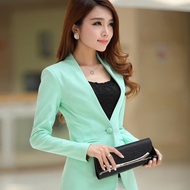 discount Blazer feminino Ladies Blazer Long Sleeve Blaser Women Suit jacket Female Feminine Blazer F