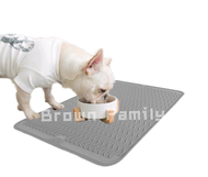 Great Value - 寵物用防滑餐墊 寵物食物碗墊 狗狗餐墊 貓貓餐墊 貓犬食物墊 寵物防漏墊 避免食物接觸地板餐墊 防滑餐墊 防污 硅膠墊 隔熱墊 餐枱墊 易清洗(40X30CM)