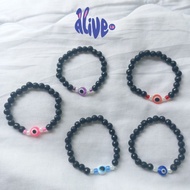 Clay eye bracelet DEVIL| Clay Beads| Eye devil | Aesthetic Korean