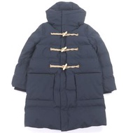 成色極佳 DESCENTE ALLTERRAIN GLOVERALL DX-G0186GL Mizusawa 羽絨牛角扣粗呢大衣，海軍藍，M碼，日本製造，正品，男士