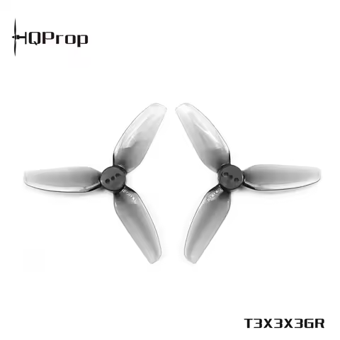 2 Pairs HQ Durable Prop T3X3X3 3inch 3-Blade PC Propellers, 1.5mm Shaft Hole for Cinewhoop 3inch FPV